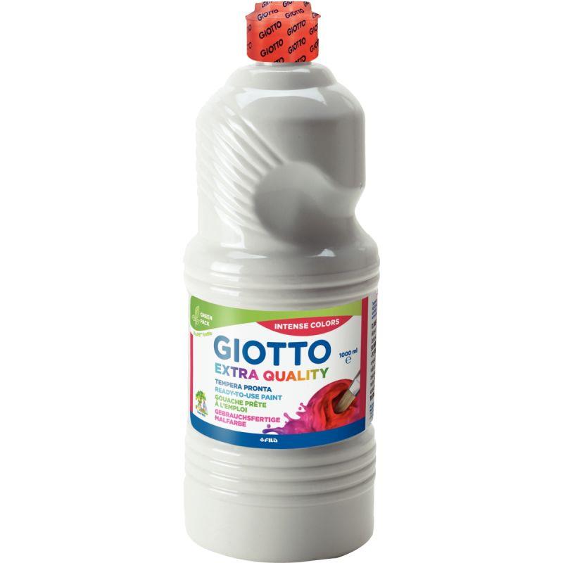 Image de  Flacon de 1L de gouache liquide GIOTTO coloris blanc 