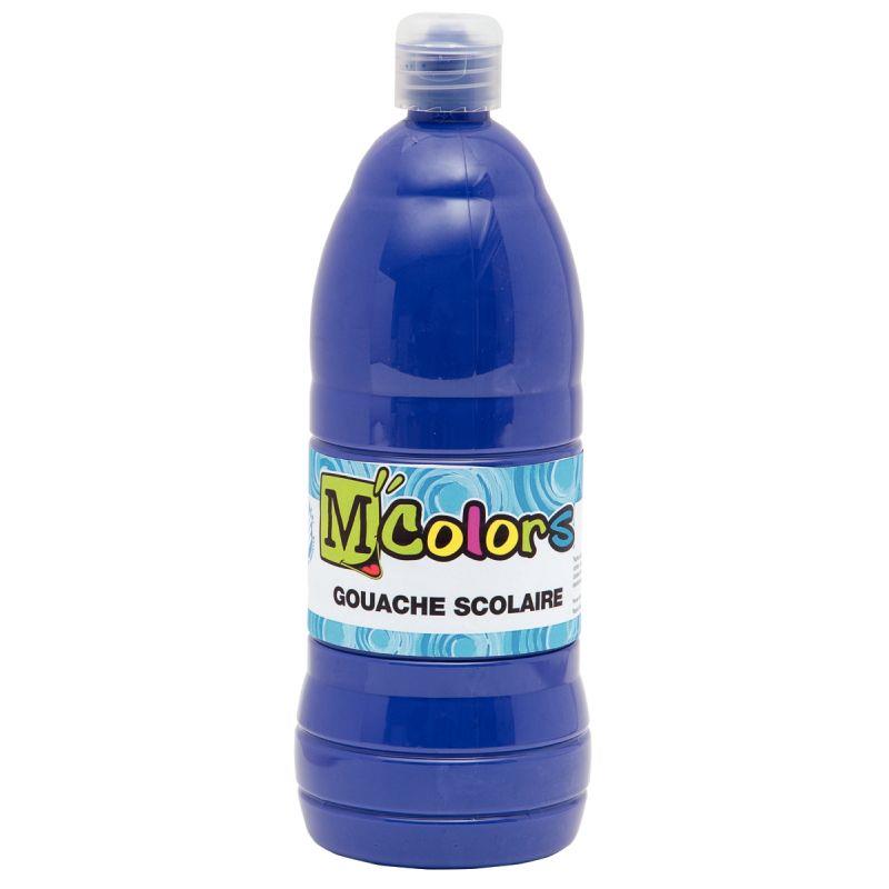 Image de  Flacon de 1 L de gouache liquide coloris violet 