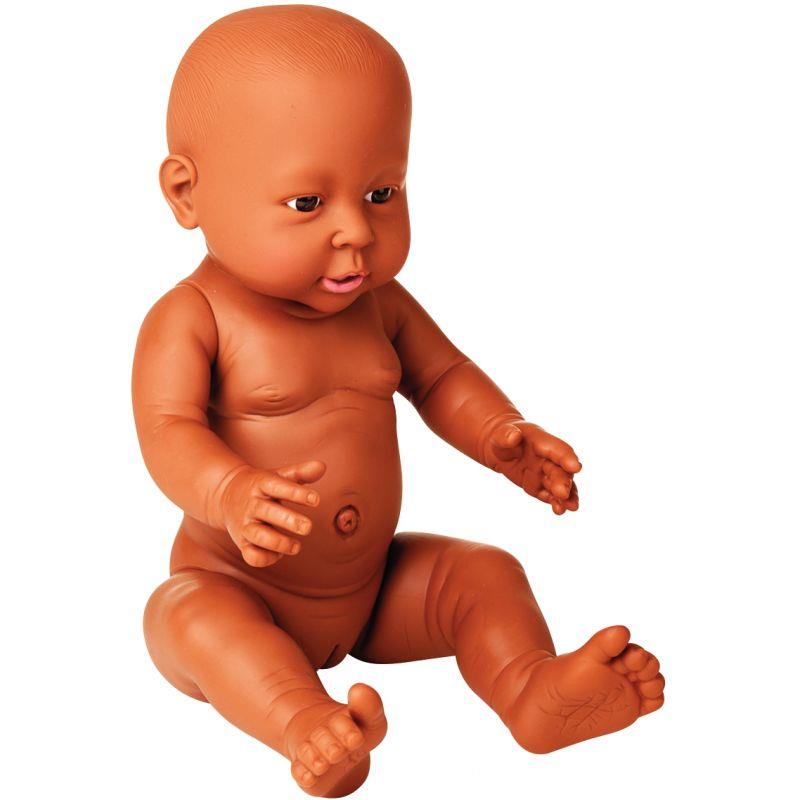 Image de  Poupée fille africaine 40 cm 