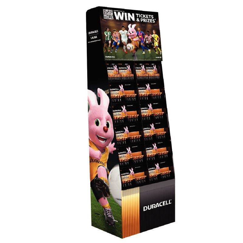 Ref. 65170, Display 1/4pal 156uvc aa/aaa16, marque DURACELL