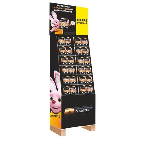 Ref. 65173, Display 1/8pal 144uvc 2032 x6, marque DURACELL