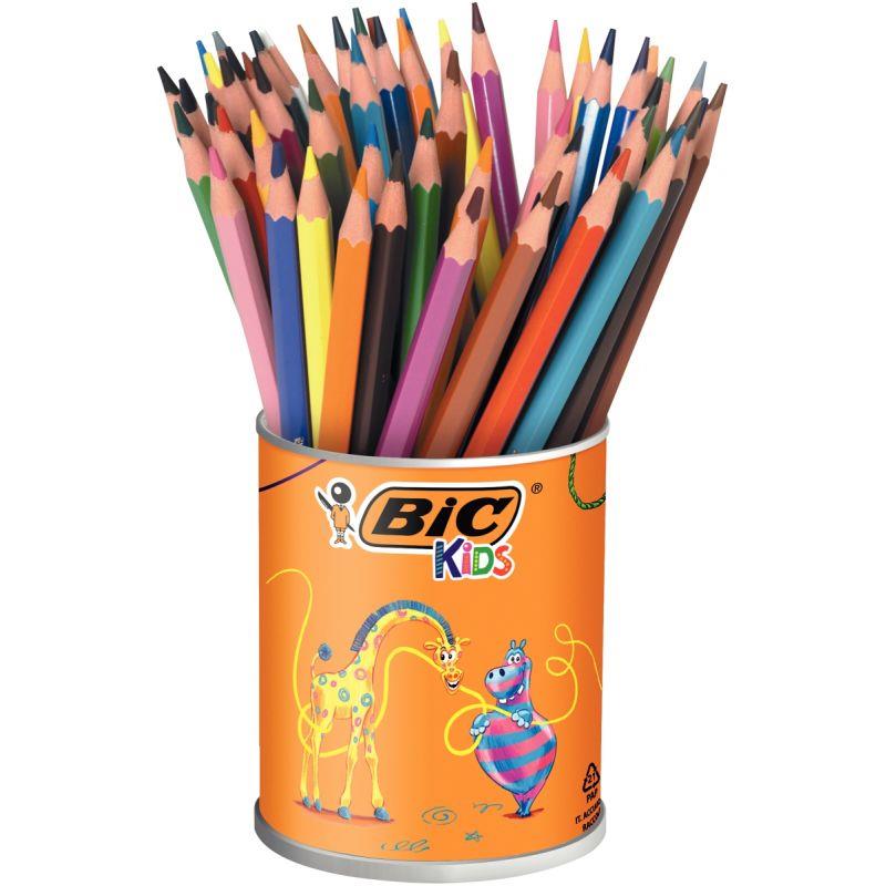 Image de  Pot de 60 crayons de couleur Évolution assortis 