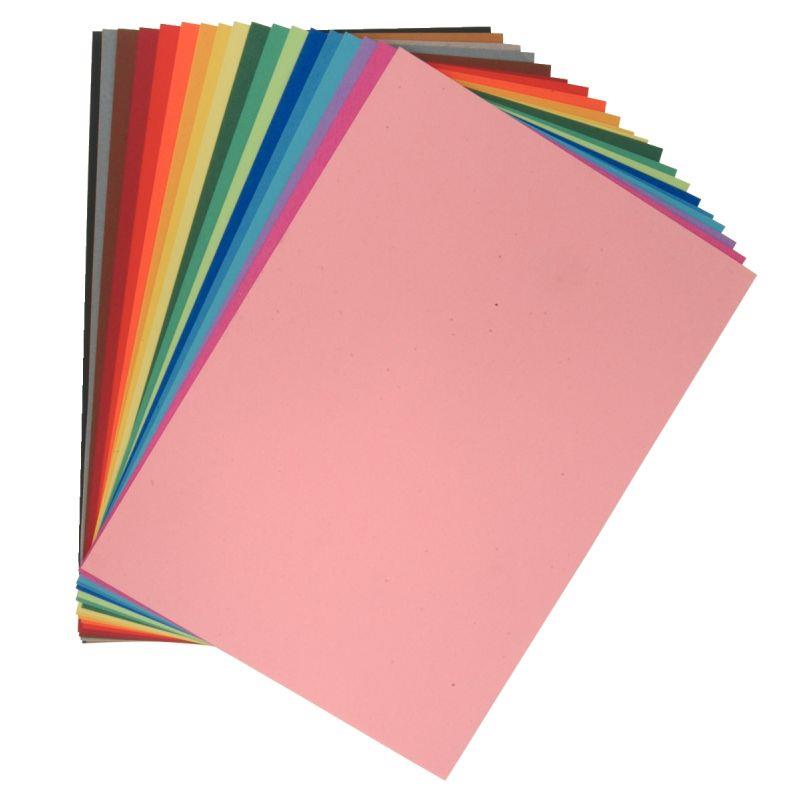 Image de  Paquet de 10 feuilles à dessin 50x65cm 160g fuchsia 