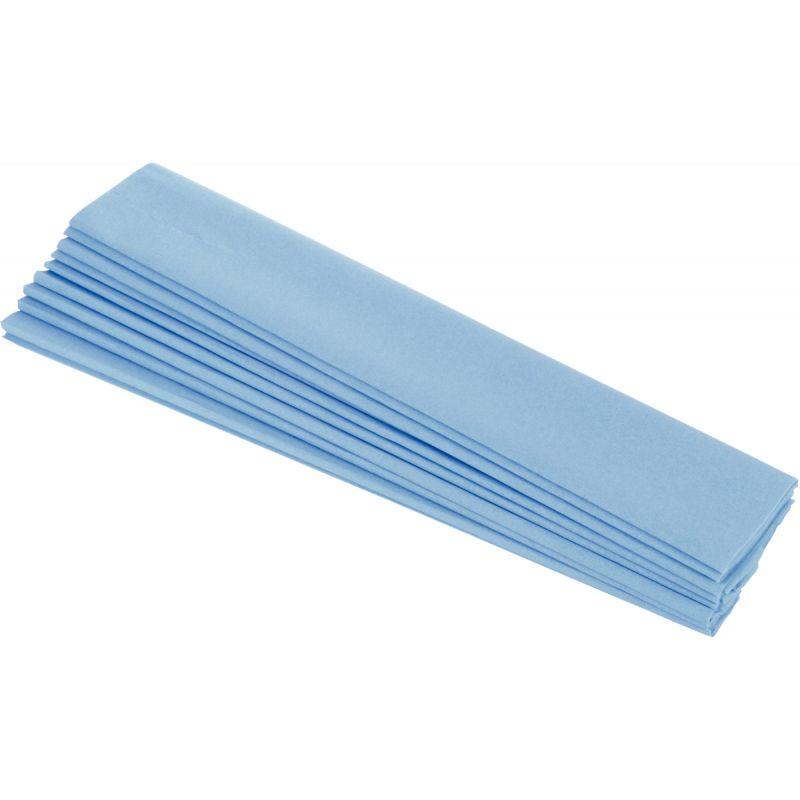 Image de  Paquet de 10 feuilles crépon ordinaire 200x50 cm  bleu clair 