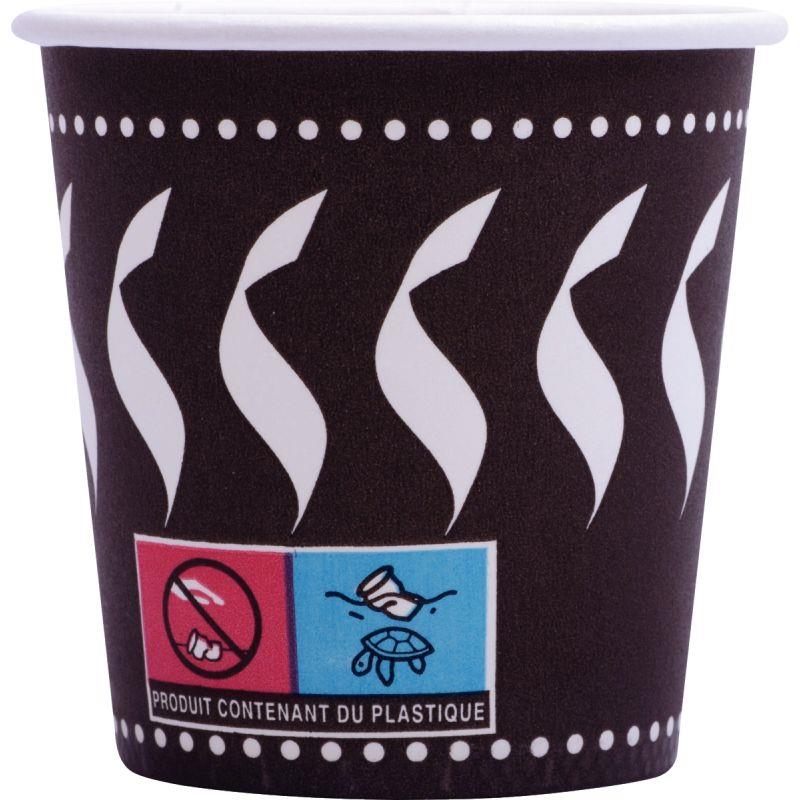 Image de  Sac de 50 gobelets en carton décors 12cl 