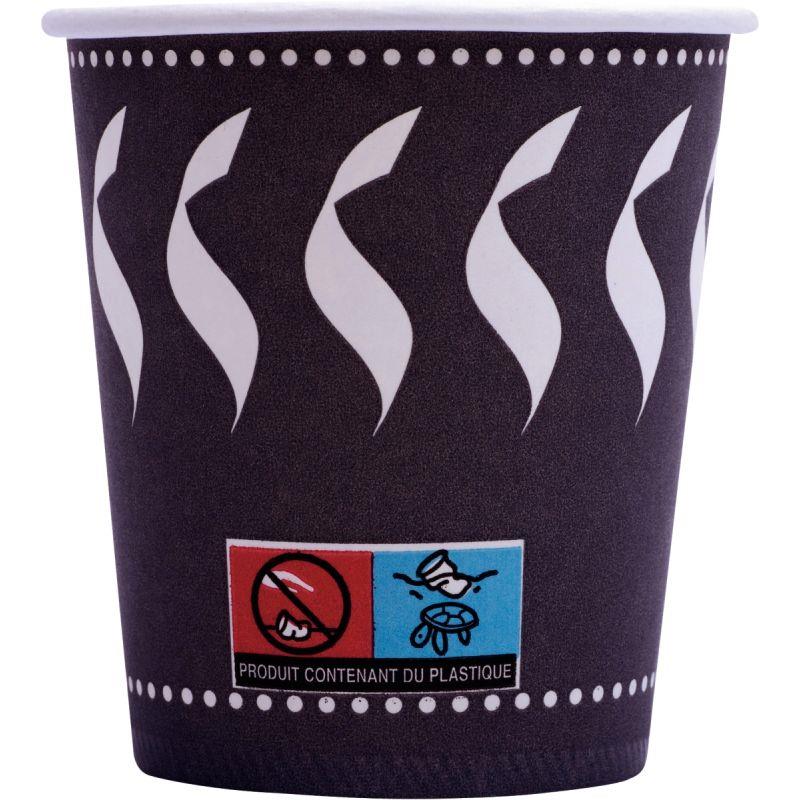 Image de  Sac de 50 gobelets en carton décors 20cl 