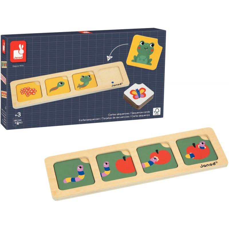 Image de  Cartes séquences le jardin 