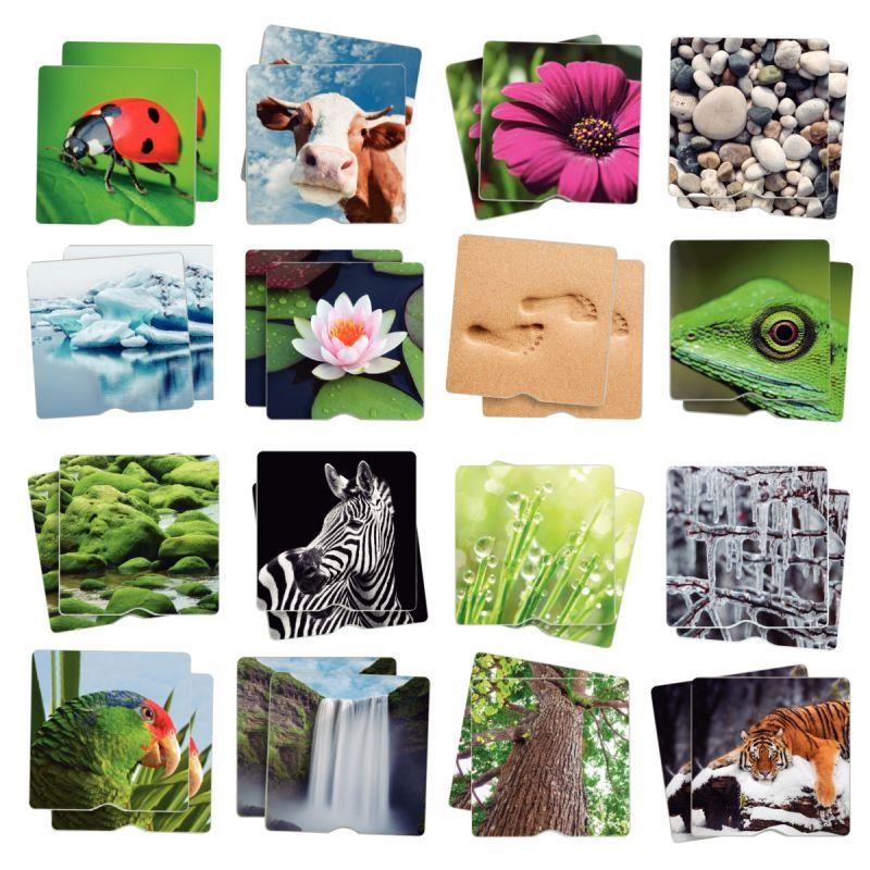 Image de  Maxi mémo tactile la nature 
