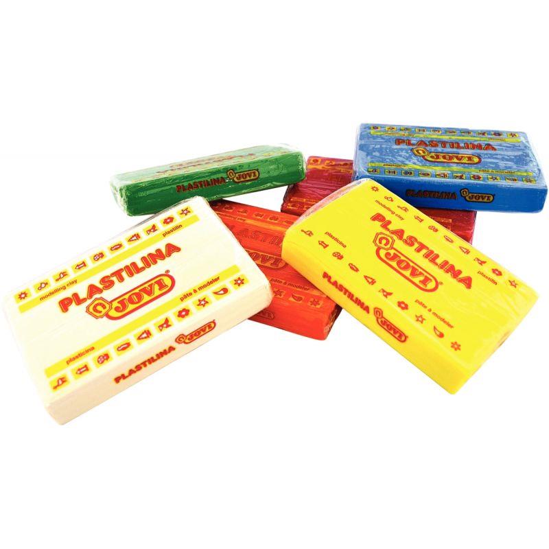 Image de  Boîte de 15 pains de 350 grammes de pâte à modeler Plastilina couleurs assorties 