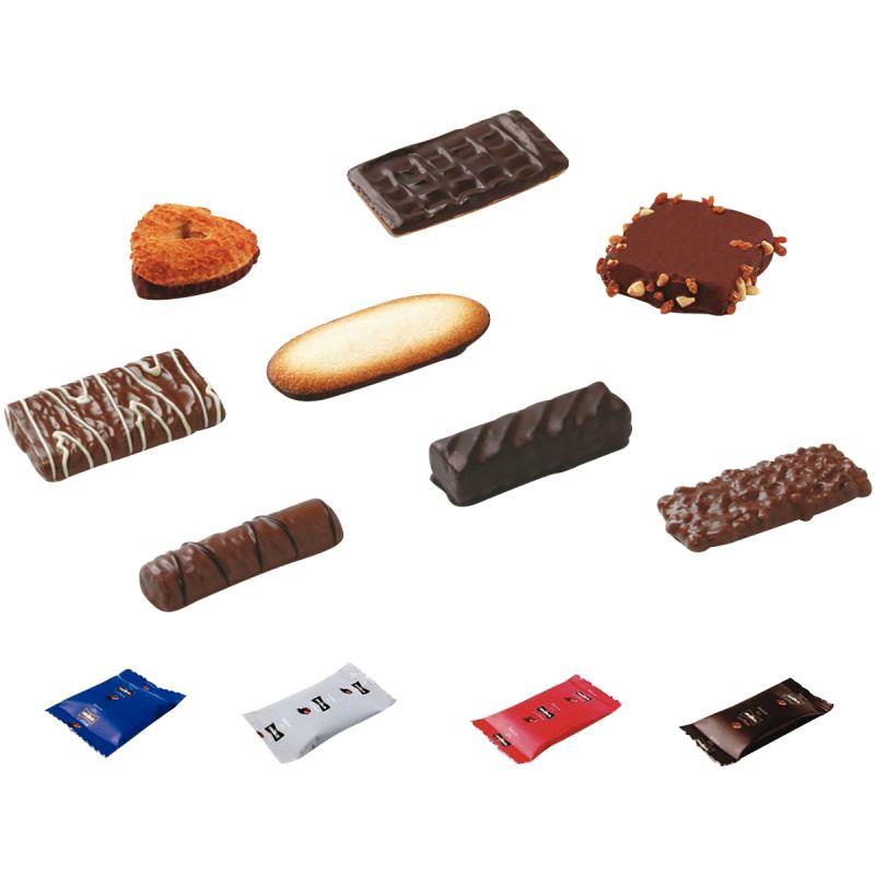 Image de  Carton de 125 bisucits CALIDA assortis 