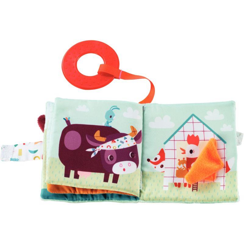 Image de  Imagier en tissu LILLIPUTIENS Rosalie la vache 