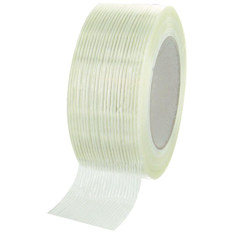 Image de  Rouleau adhésif armé en polypropylène 50mx50mm 