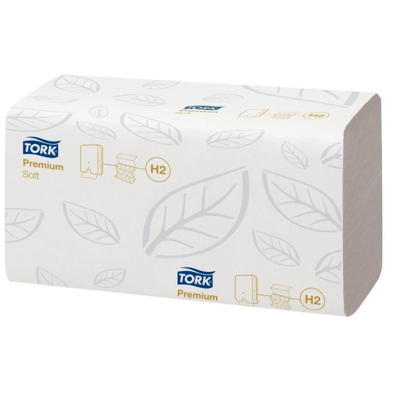 Image de  Carton de 2310 essuie-mains H2 pliage M blanc 