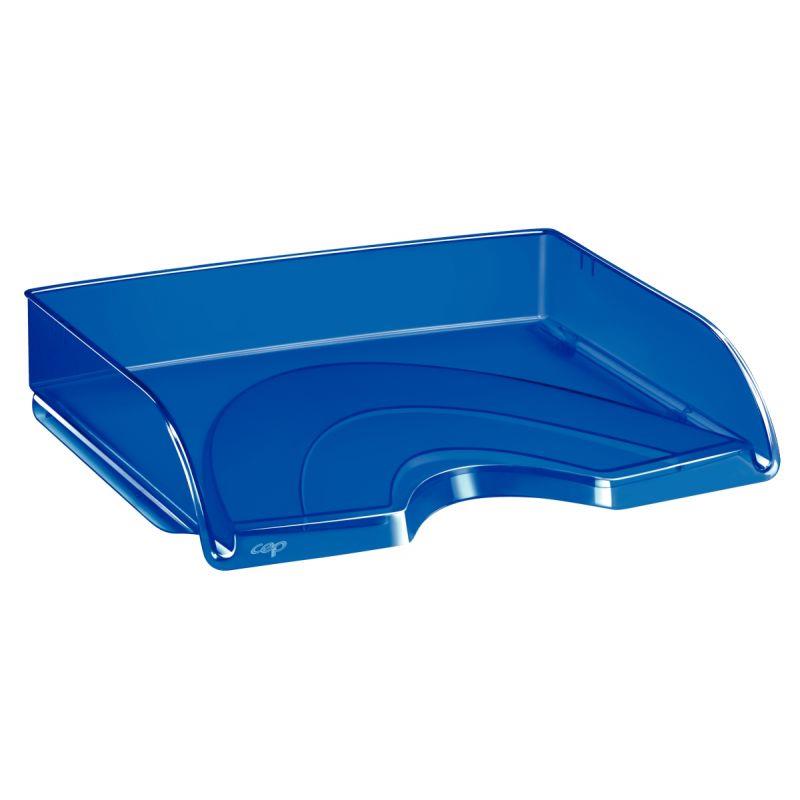 Image de  Corbeille à courrier à l''italienne HAPPY bleue 