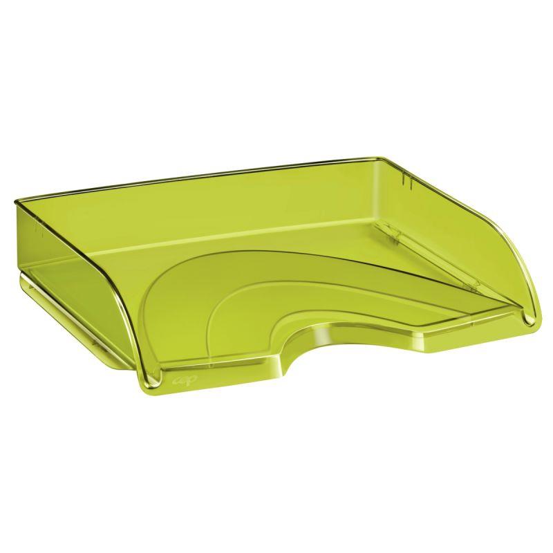 Image de  Corbeille à courrier à l''italienne HAPPY verte 