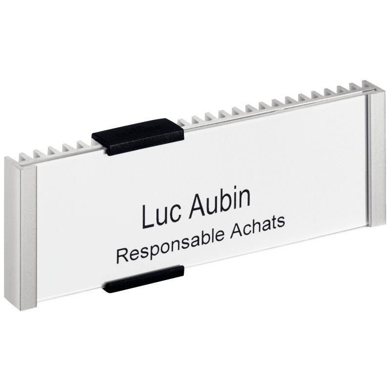 Image de  Plaque de porte INFO SIGN 149X52.5MM Argent Métallisé 