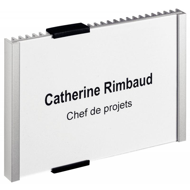 Image de  Plaque de porte INFO SIGN 149X105.5MM Argent Métallisé 