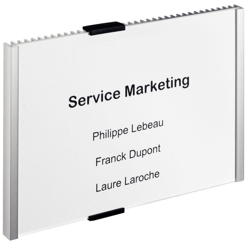 Image de  Plaque de porte INFO SIGN 210x148.5mm Argent Métallisé 
