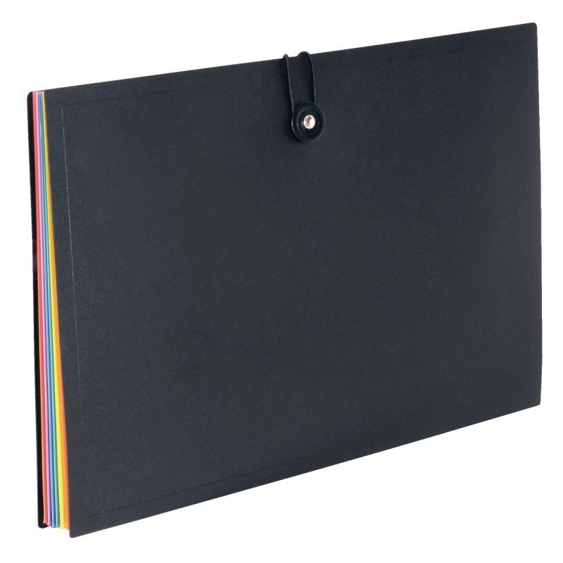 Image de  Trieur extensible RAINBOW CLASS en polypropylène, 8 compartiments 