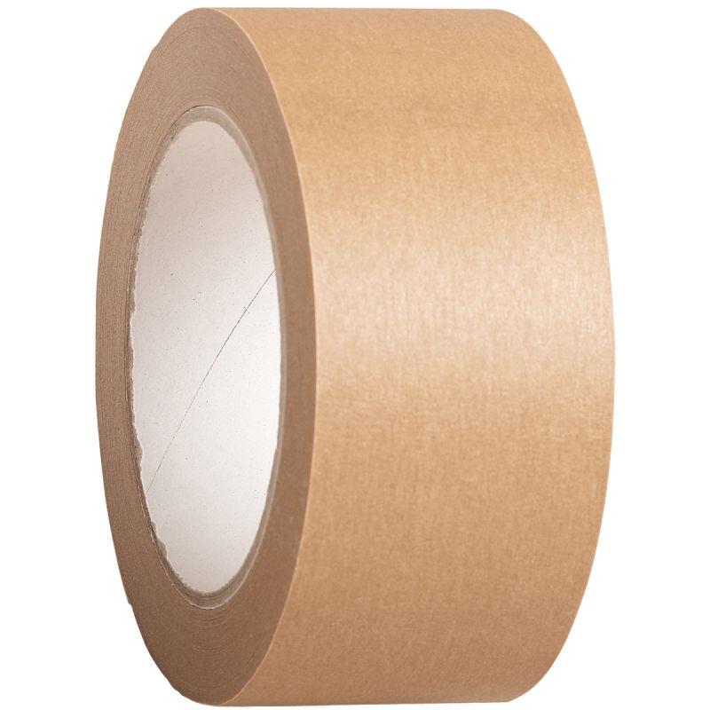 Image de  Lot de 6 rouleaux adhésifs kraft havane 50mx50mm 