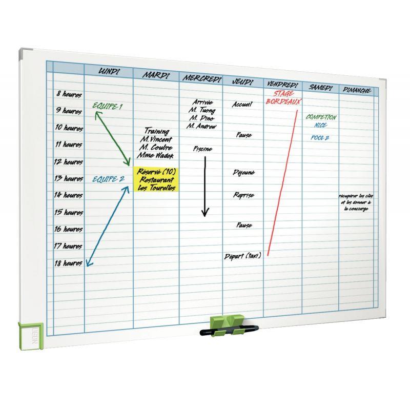 Image de  Planning hebdomadaire performance rigide 