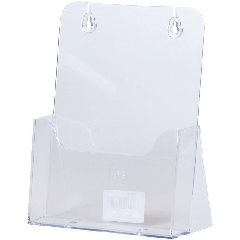 Image de  Porte-brochures vertical 1 compartiment 148x210mm transparent 