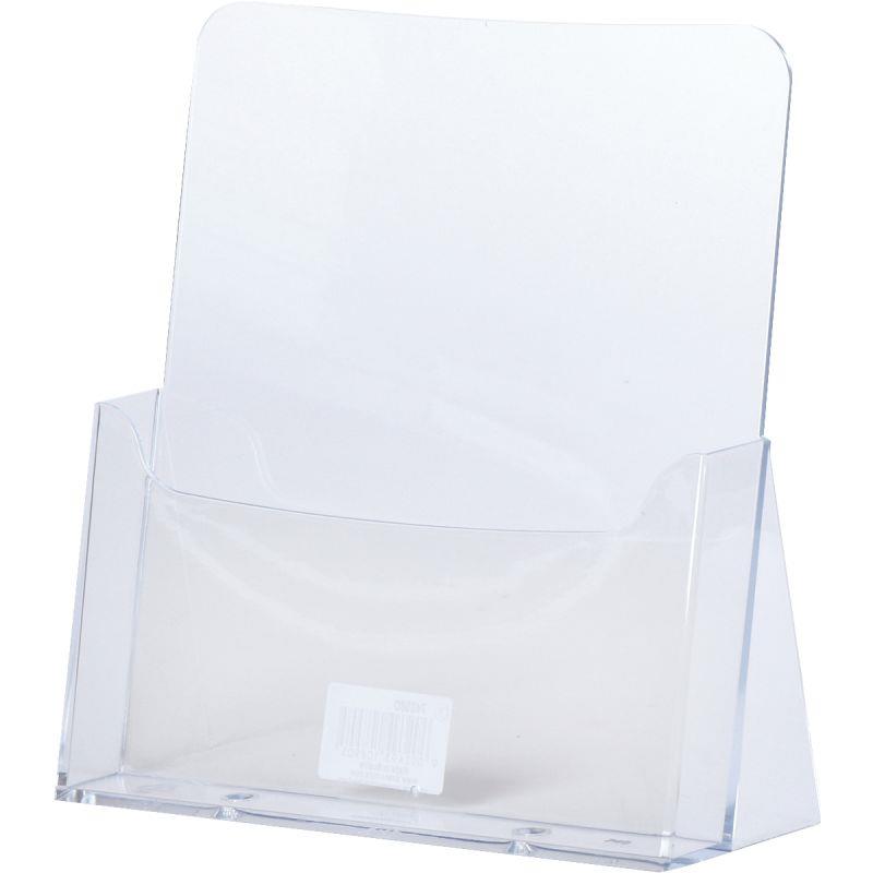 Image de  Porte-brochures vertical 1 compartiment 210x297mm transparent 