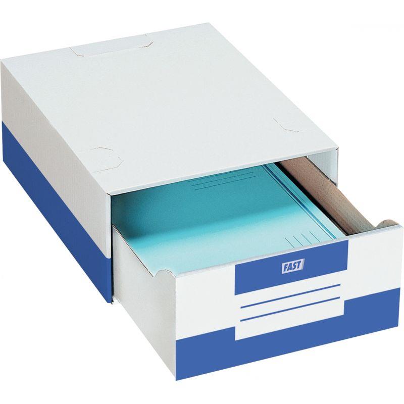 Image de  Paquet de 10 tiroirs de rangements en carton format A4 