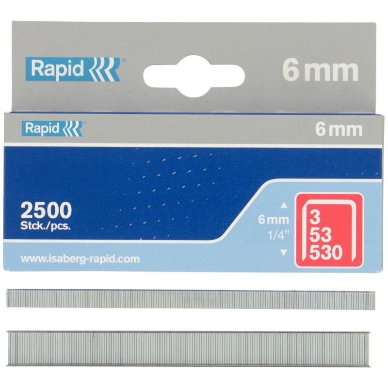 Image de  Boite de 2 500 agrafes Rapid 53/6 