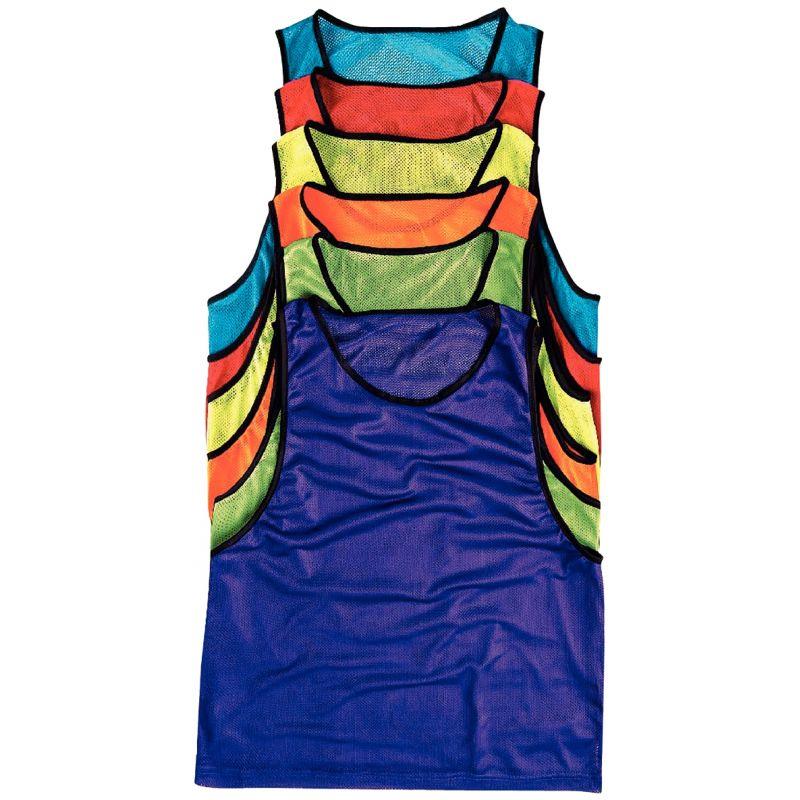 Image de  Lot de 6 chasubles taille S rouge 