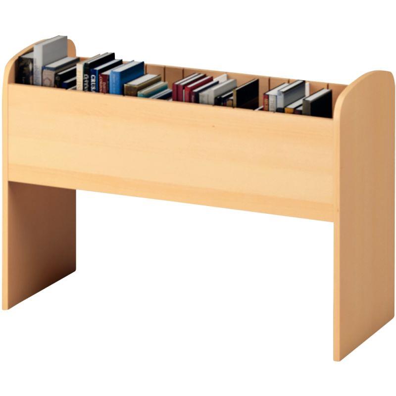 Image de  Bac à livres 4 cases 102x42x70cm 