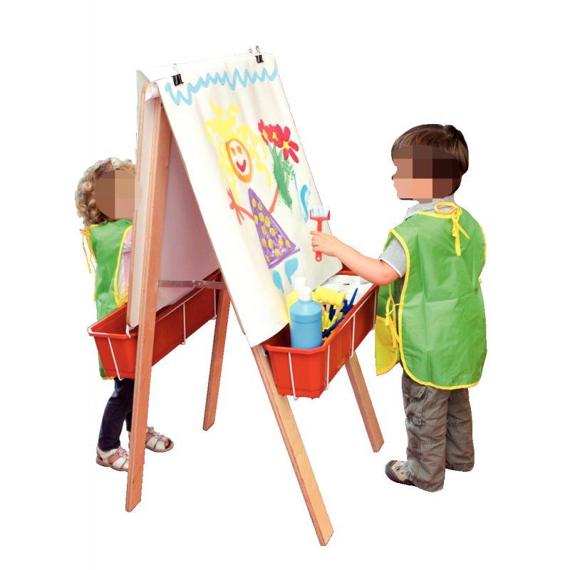 Image de  Chevalet de peinture 2 faces 65x65cm 