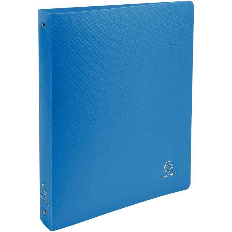 Image de  Classeur 4 anneaux en polypropylène OPAK, format A4+, dos 4 cm, bleu 