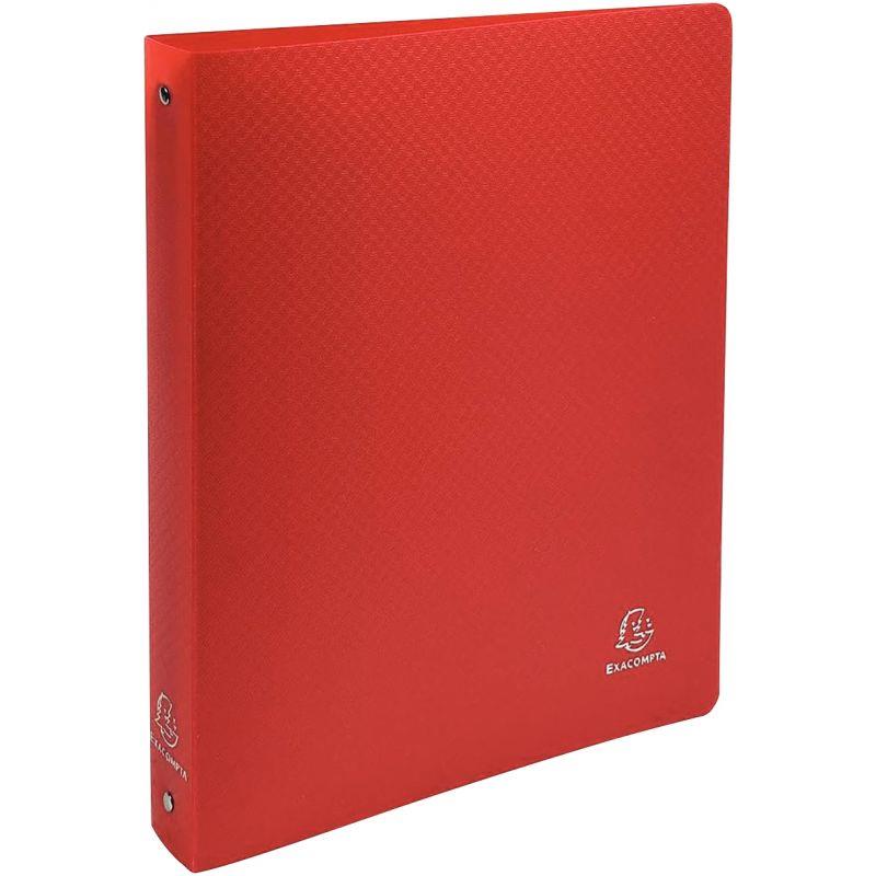 Image de  Classeur 4 anneaux en polypropylène OPAK, format A4+, dos 4 cm, rouge 