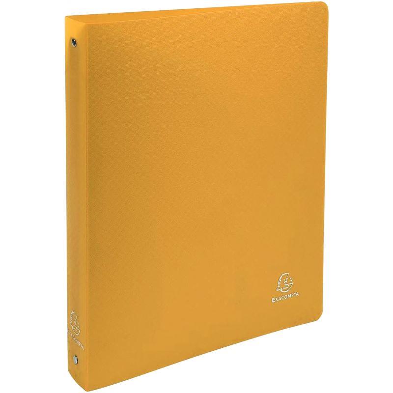 Image de  Classeur 4 anneaux en polypropylène OPAK, format A4+, dos 4 cm, jaune 