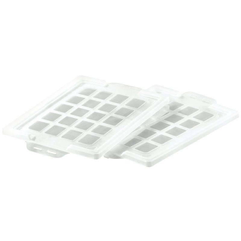 Image de  Lot de 6 couvercles transparents pour bac 