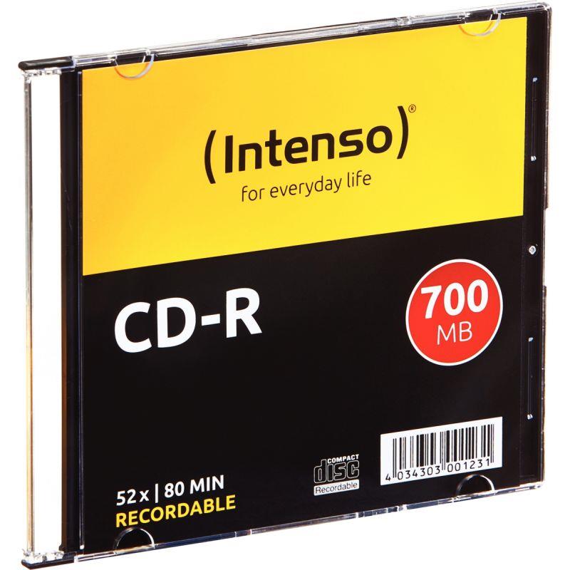Image de  Paquet de 10 CD-R Intenso 700 Mo 52X 