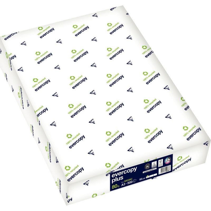 Image de  Ramette de 500 feuilles format A3 80g EVERCOPY PLUS 