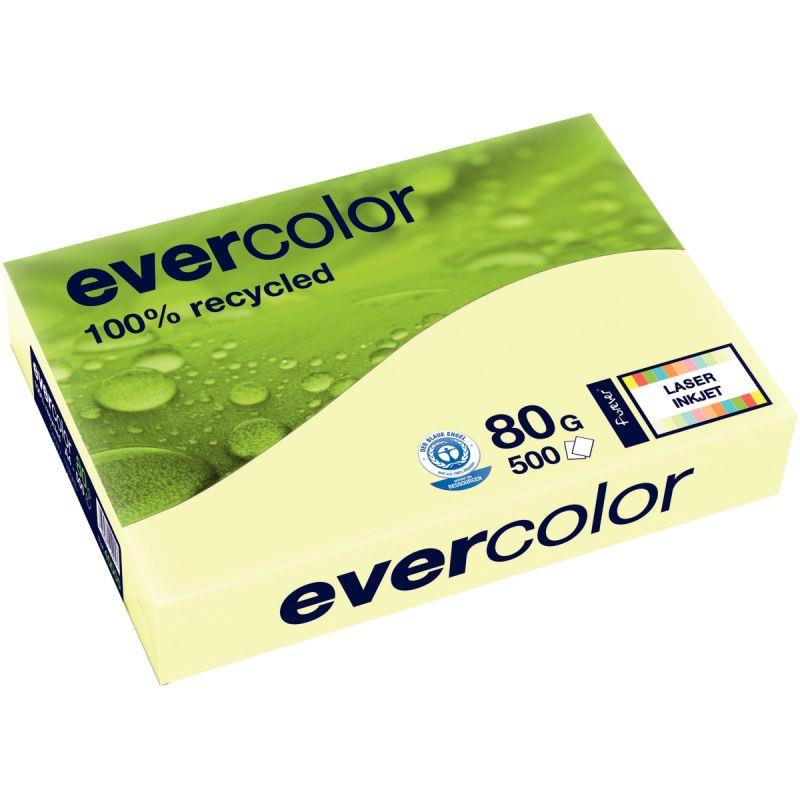 Image de  Ramette de 500 feuilles format A3 80g jaune recyclé 