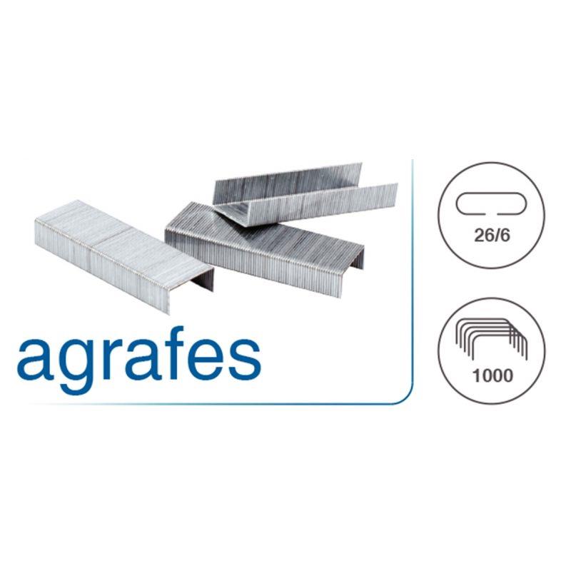 Image de  Boite de 1 000 agrafes 26/6 