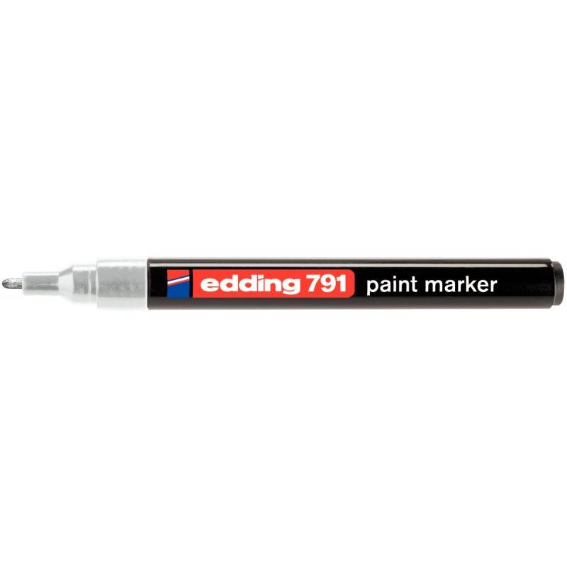 Image de  Marqueur peinture permanent E791 pointe ogive argent 