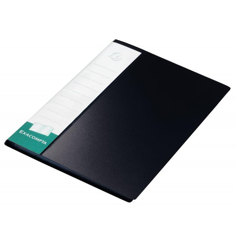 Image de  Protège-documents UP-LINE 60 vues, couverture en polypropylène rigide noir 
