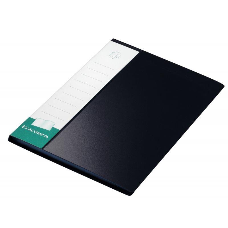 Image de  Protège-documents UP-LINE 160 vues, couverture en polypropylène rigide noir 
