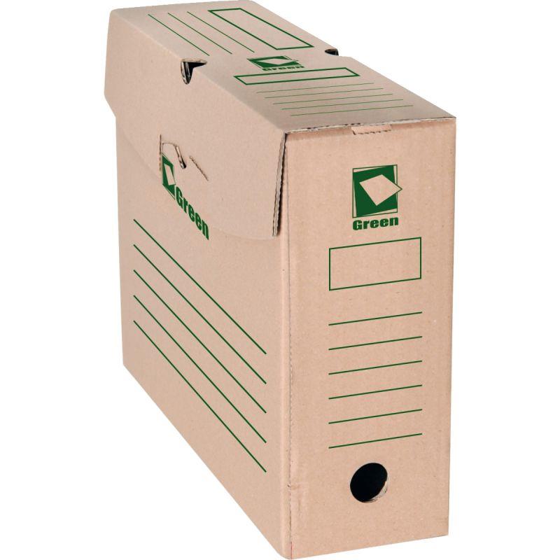 Image de  Paquet de 50 boites d''archives 32x24cm dos 10cm GREEN 