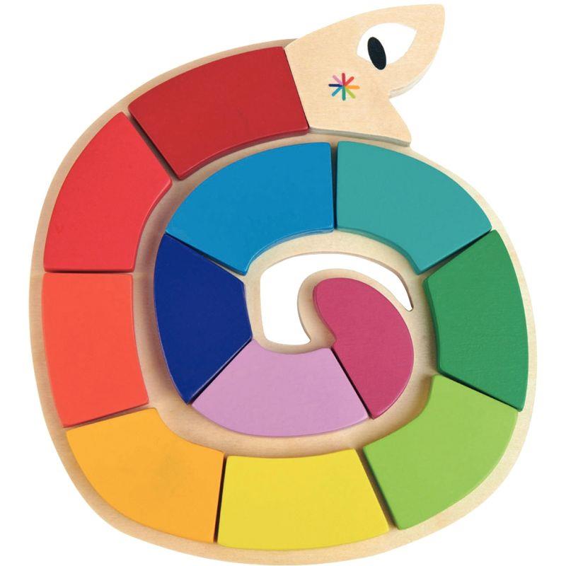 Image de  Encastrement le serpent des couleurs 