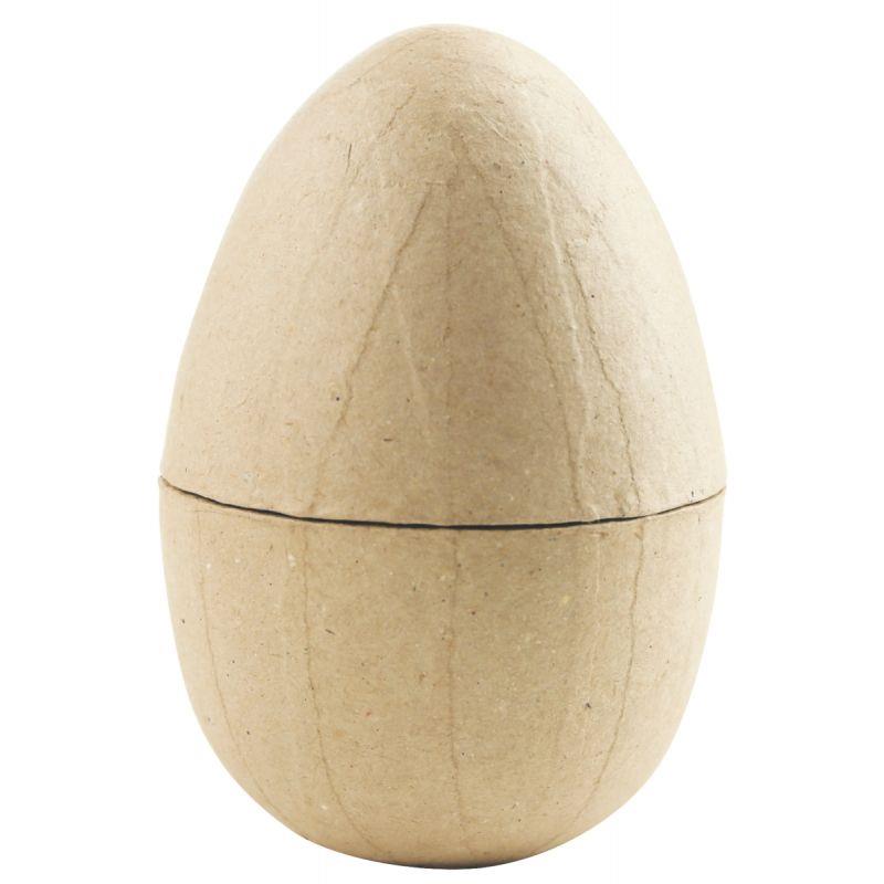 Image de  Lot de 5 boites œufs de Pâques en carton brun 