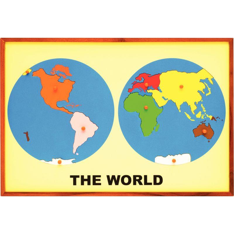 Image de  Planisphère du monde 