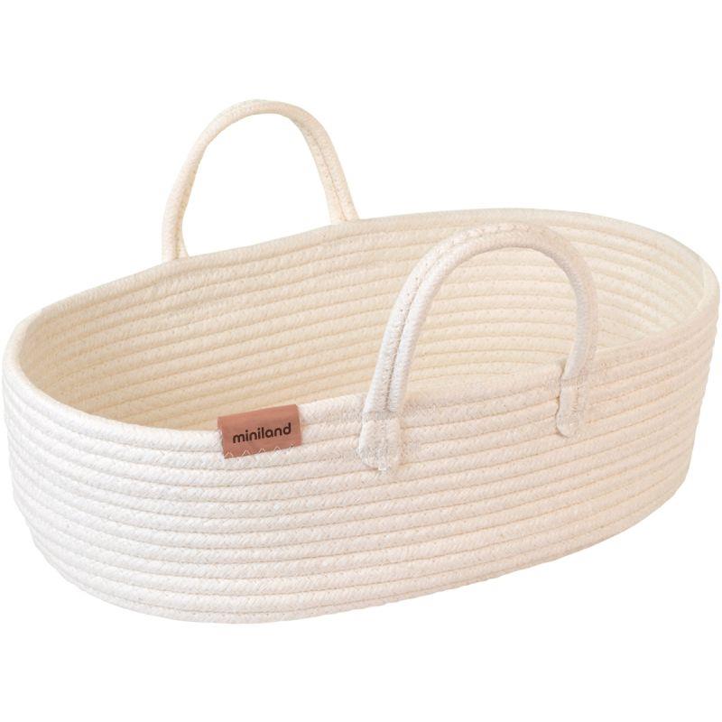 Image de  Couffin en coton 40 cm pour poupée 
