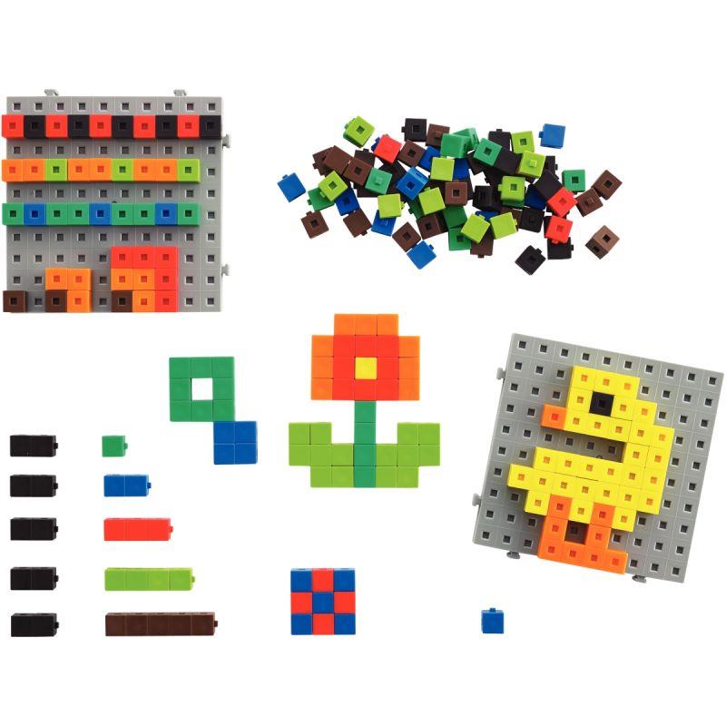 Image de  Boite de 240 mini cubes 3D 1 cm + 25 fiches 