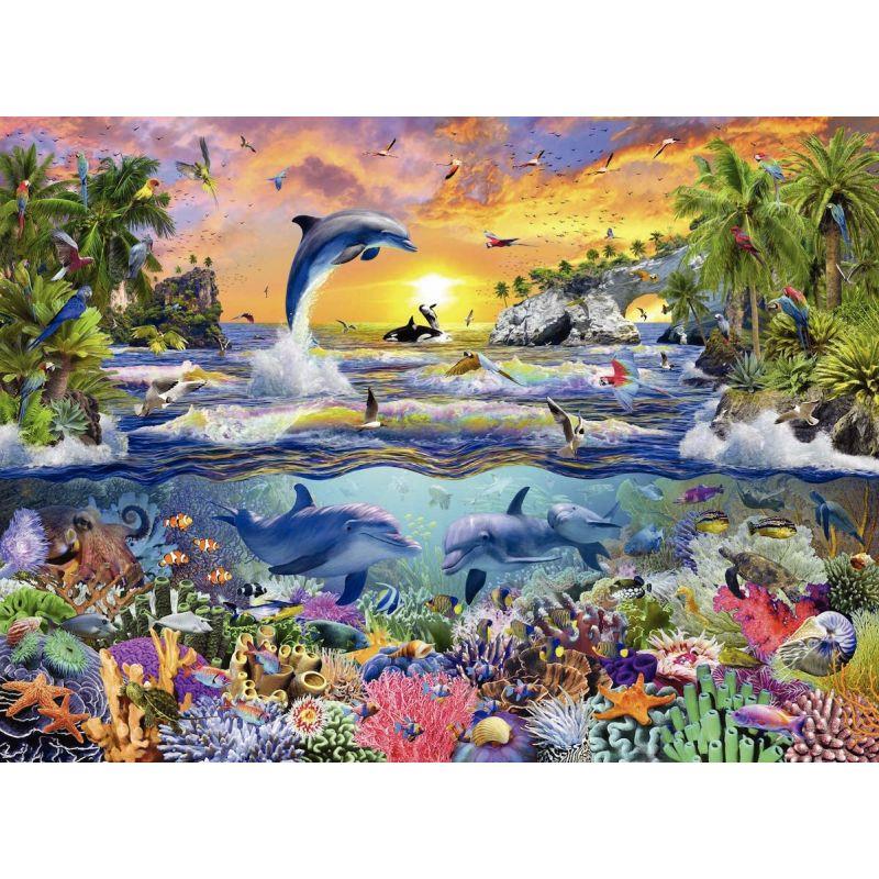 Image de  Puzzle XXL 100 pièces, paradis tropical 